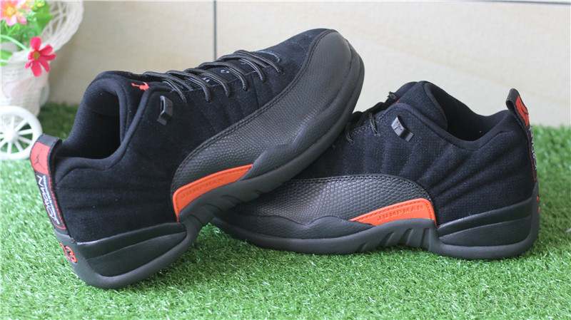 Air Jordan 12 Retro Low Olive Black Max Orange